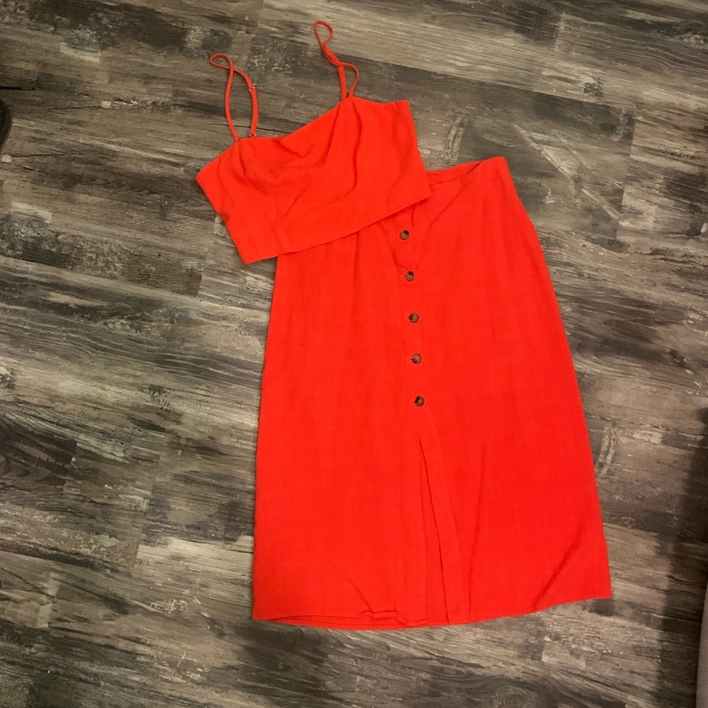 Two Piece Linen Set